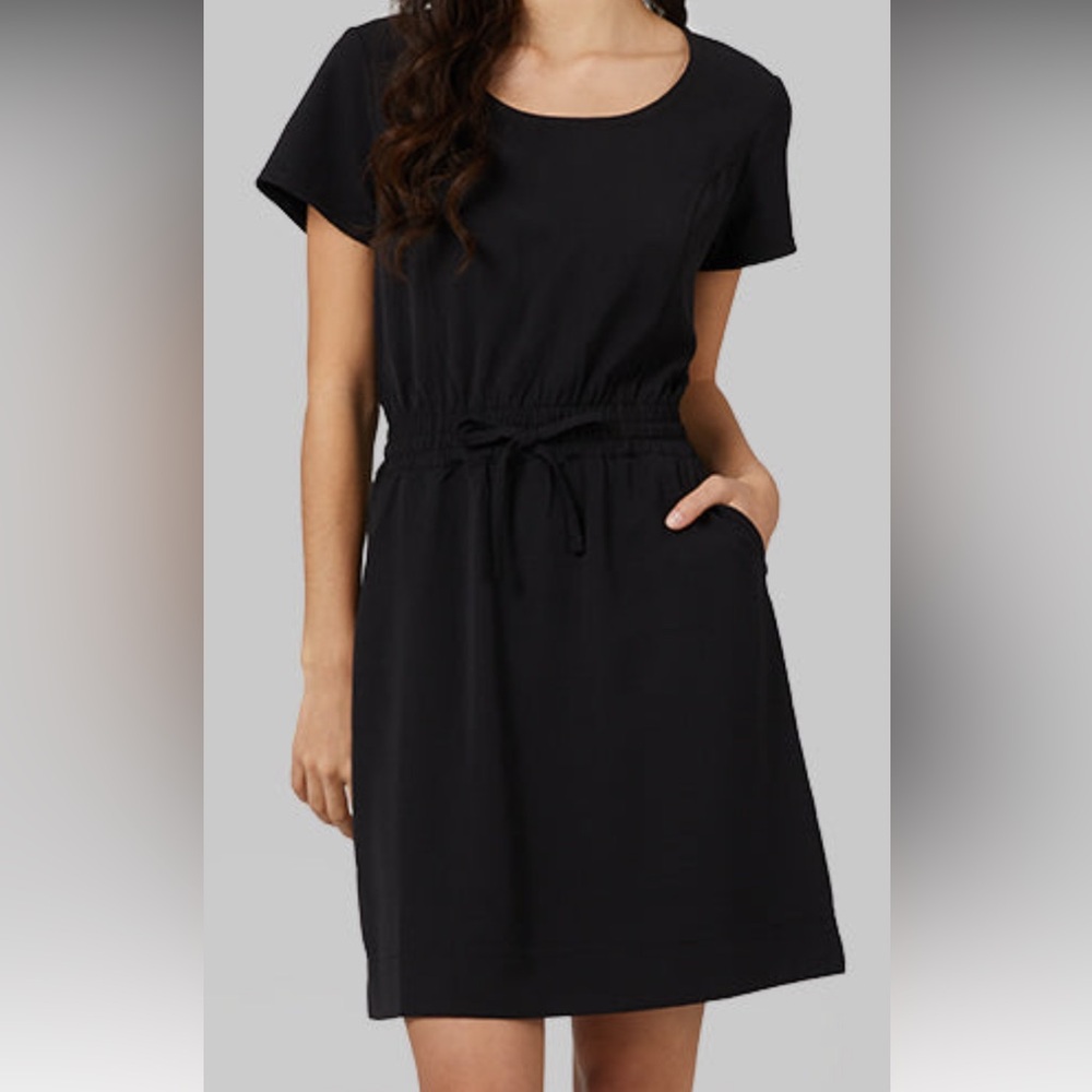 Black summer dress light weight size small